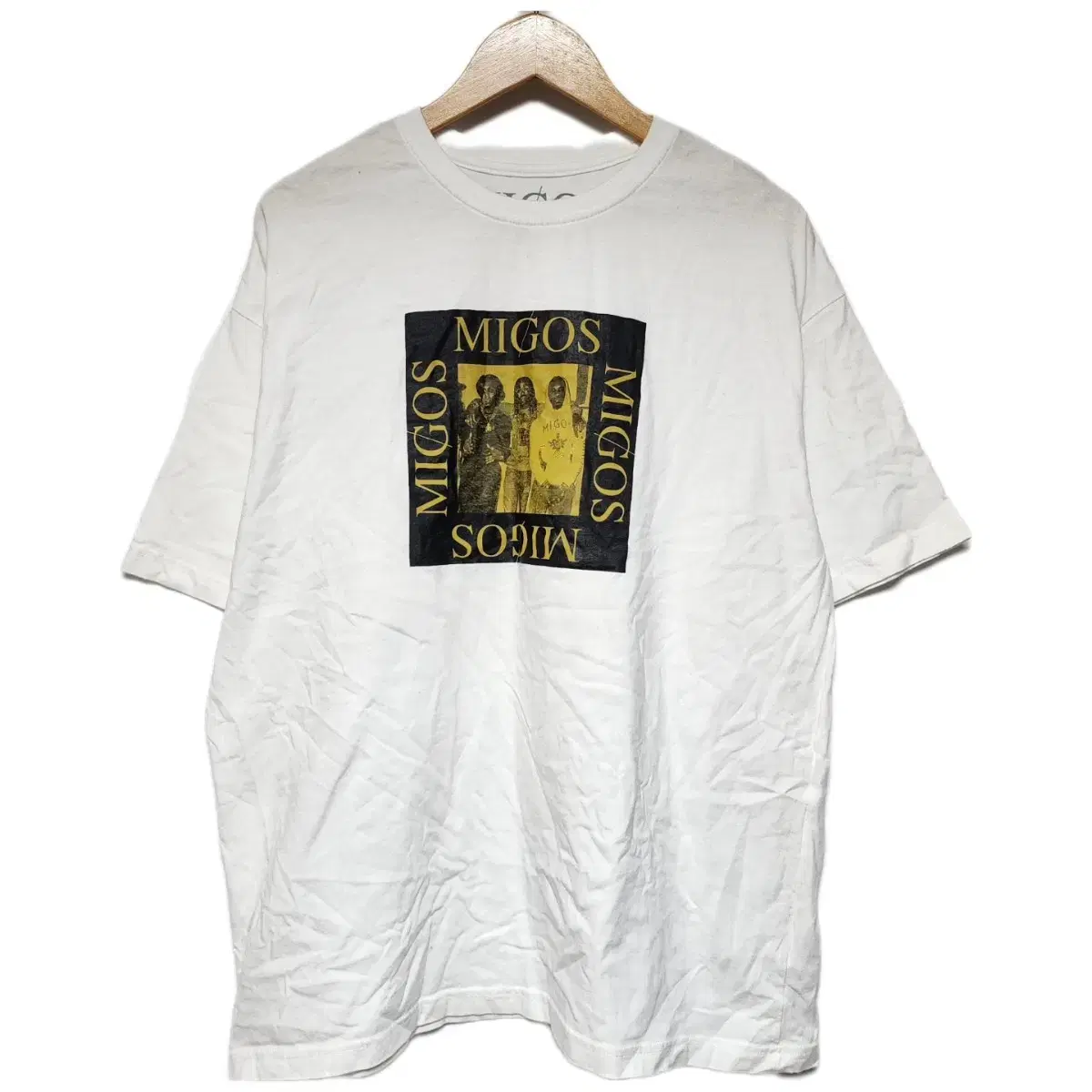 Migos Migos Offset Hip Hop Box Print T-Shirt