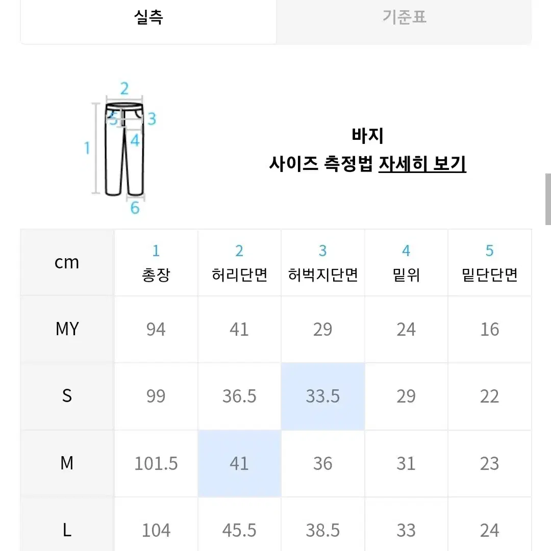 비얼디드키드 코튼 실루엣 팬츠 s사이즈