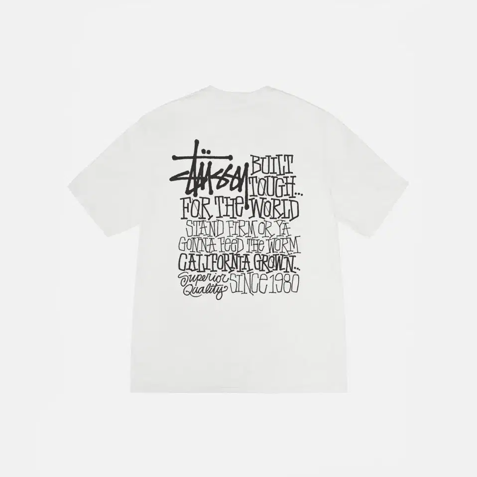 새상품 스투시 반팔티 l stussy large