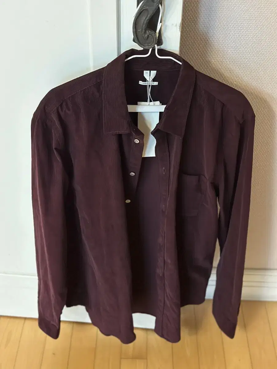 [EUR 54] ARKET ARKET Corduroy shirt - burgundy color