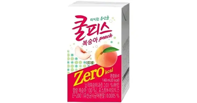 [무료배송] 쿨피스 제로 복숭아 140ml 24개