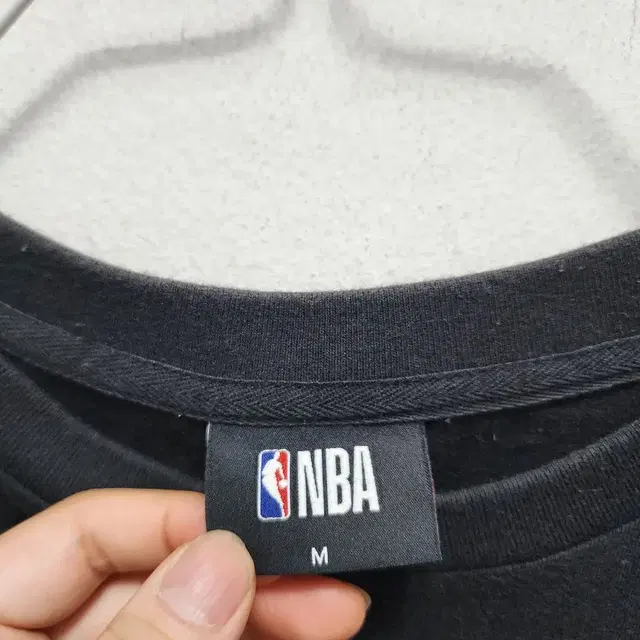 NBA 블랙 반팔티