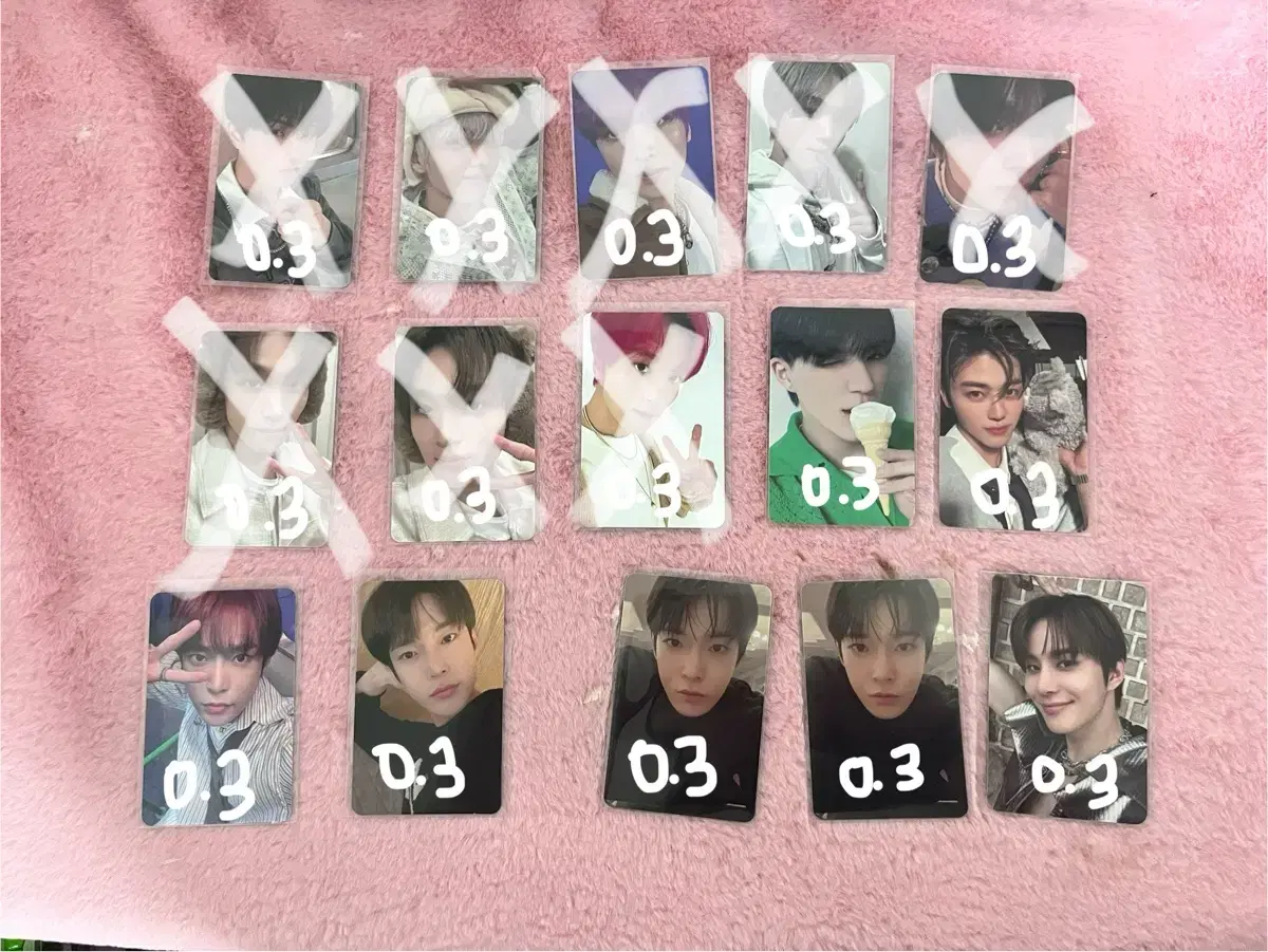 NCT photocard sells them cheaply (0.05-0.3)