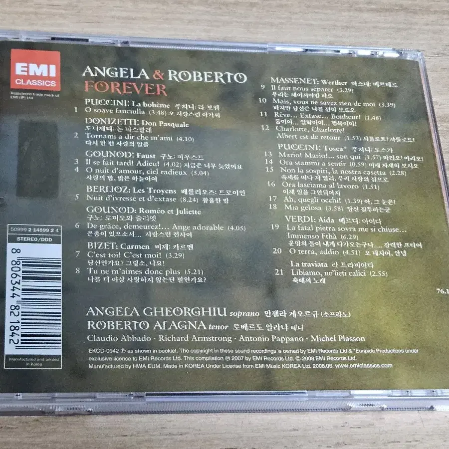 Angela & Roberto Forever (CD)