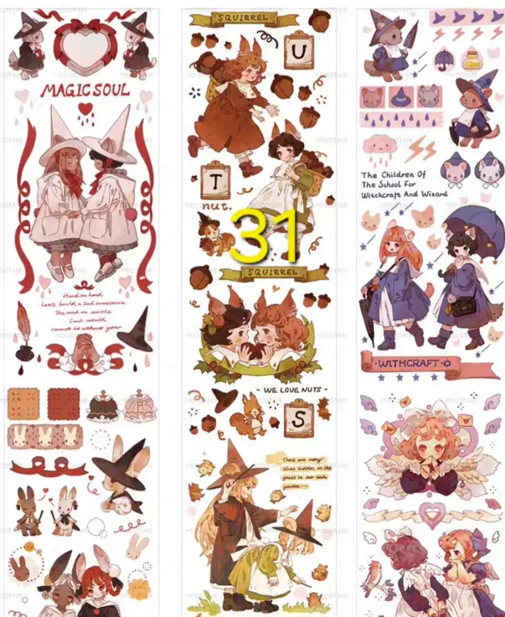 [Quick sale!] Mature Cut 31st - Magical Girl Mature Cut Sticker