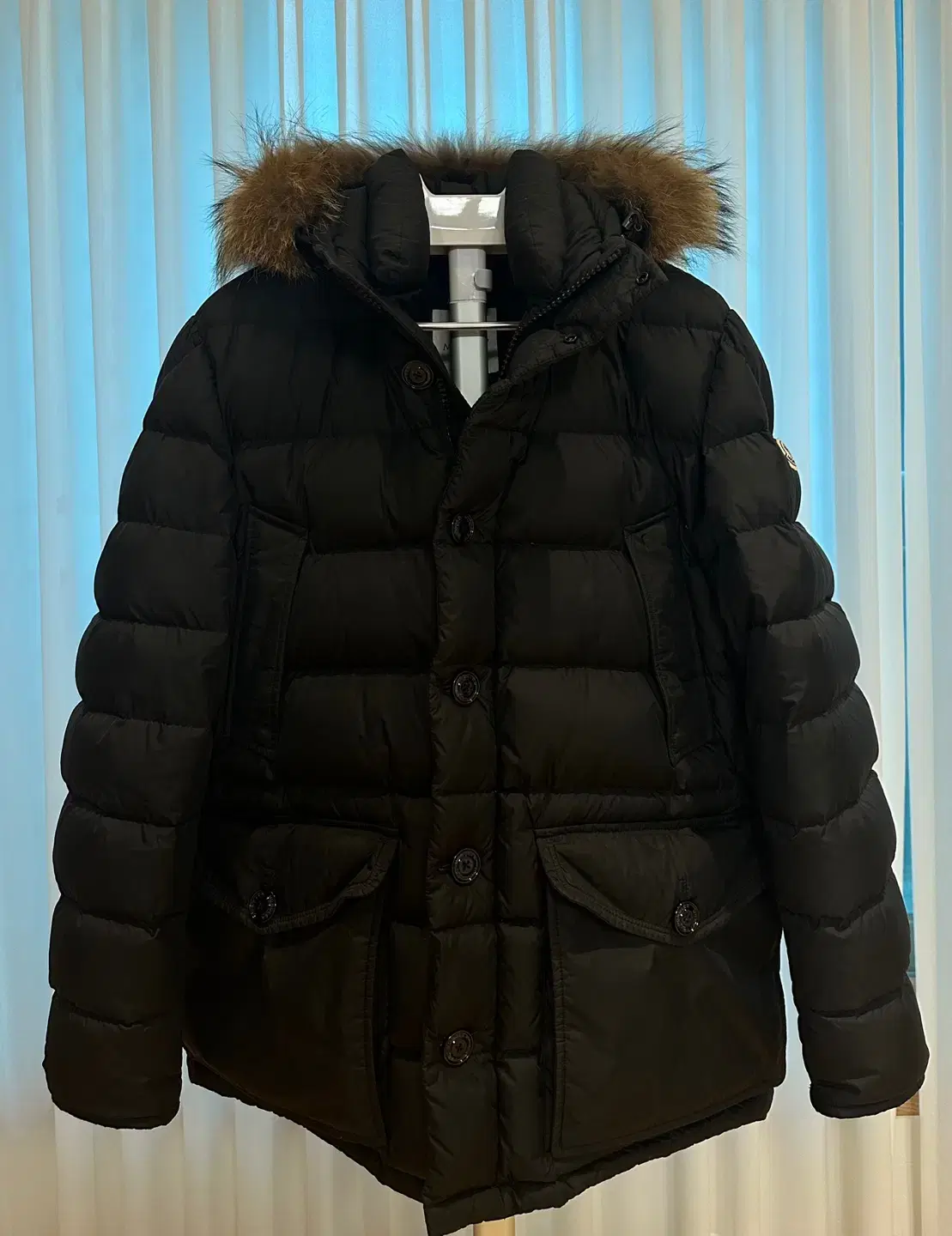 Moncler Cluny size 5 black