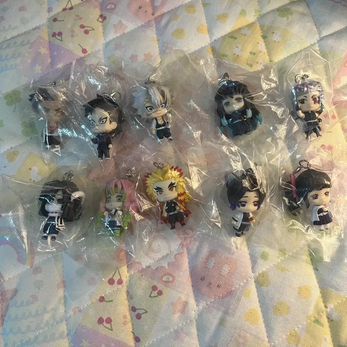 New Product) Demon Slayer Kara Kokore Figures Keyring