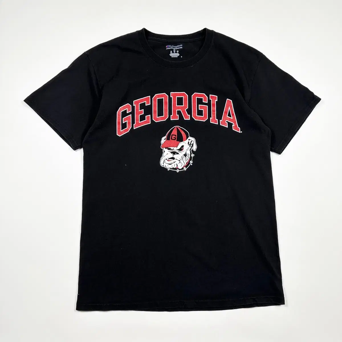 (M) Champion Old School Georgia Printed Vahn Shortie Black