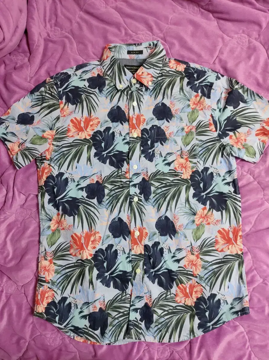 Men's Banana Republic Shirt Tropical Hawaiian Shirt