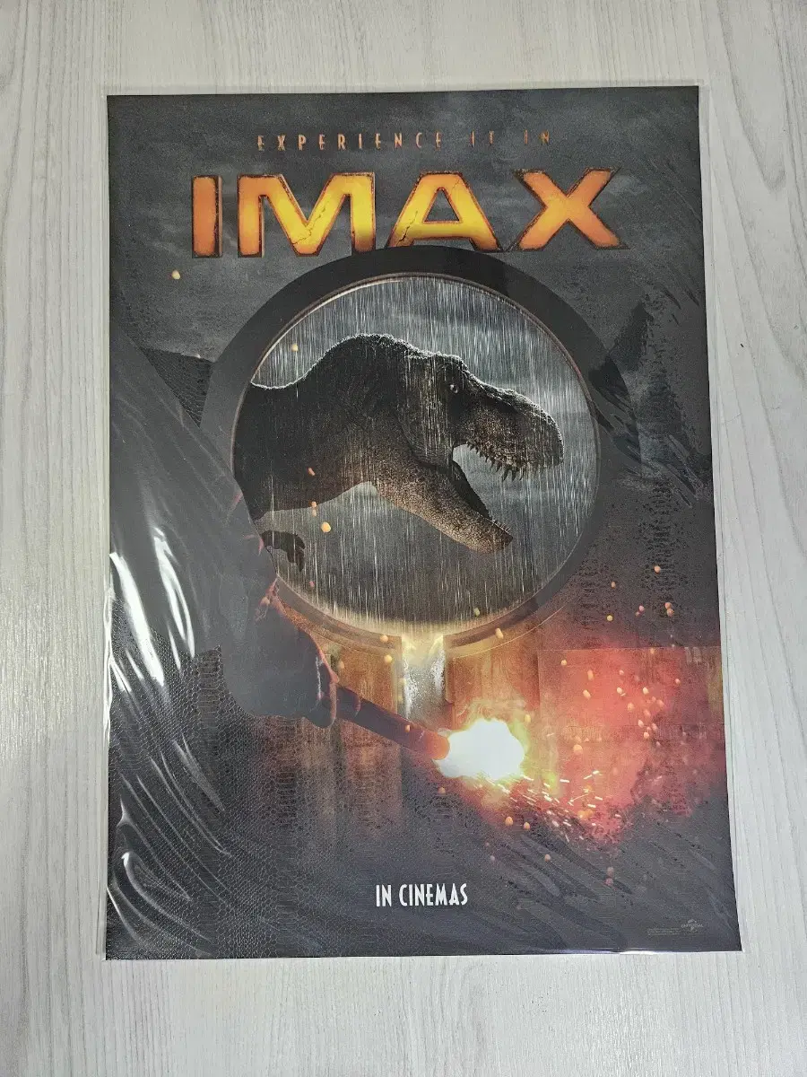 Jurassic World Imax poster