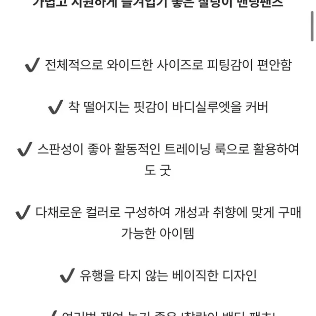 공구우먼 빅사이즈 네이비 팬츠 (거의새거/허리33-35)