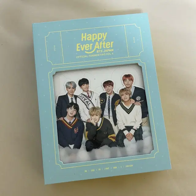 방탄소년단 BTS 일본 팬미팅 머사터 DVD