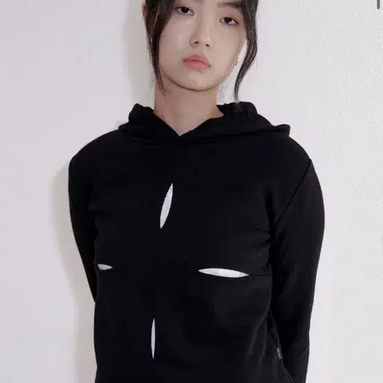 The faco 4 SLIT HOODY BLACK 파코 후드