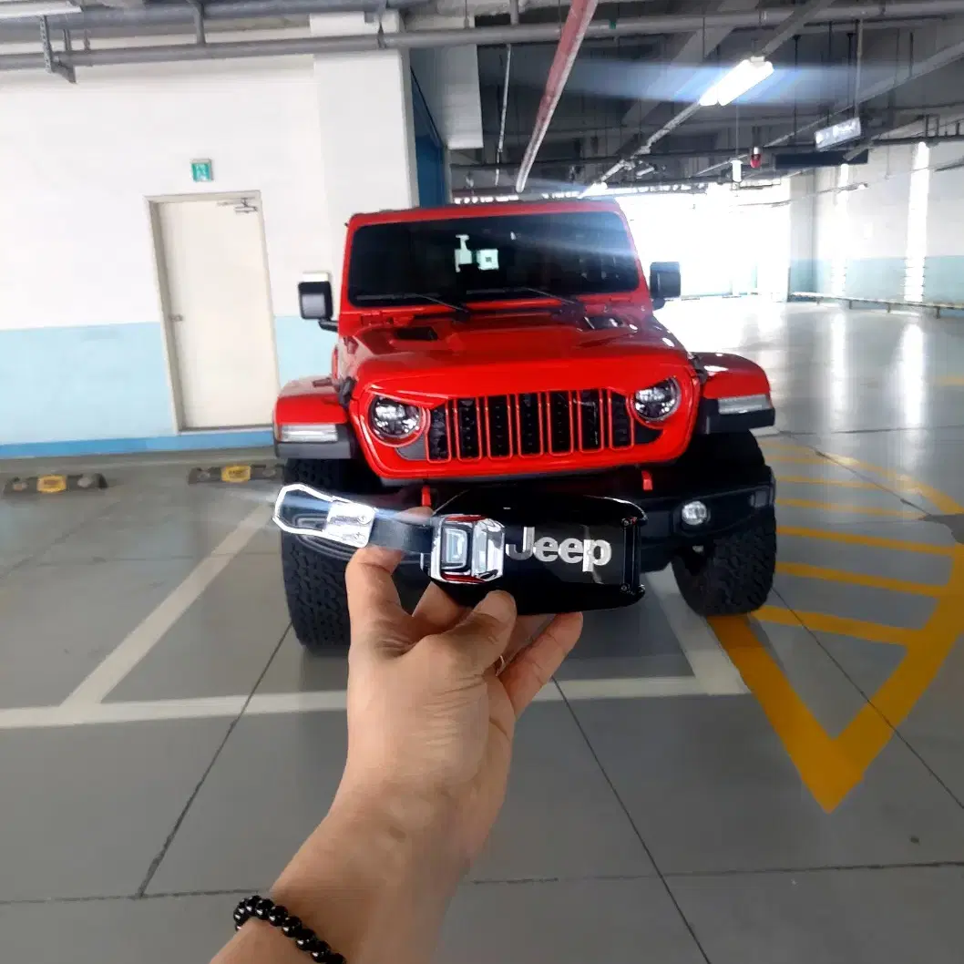 Jeep 루비콘 랭글러 레니게이드 체로키 자동차키 원격시동 디지털키 개조