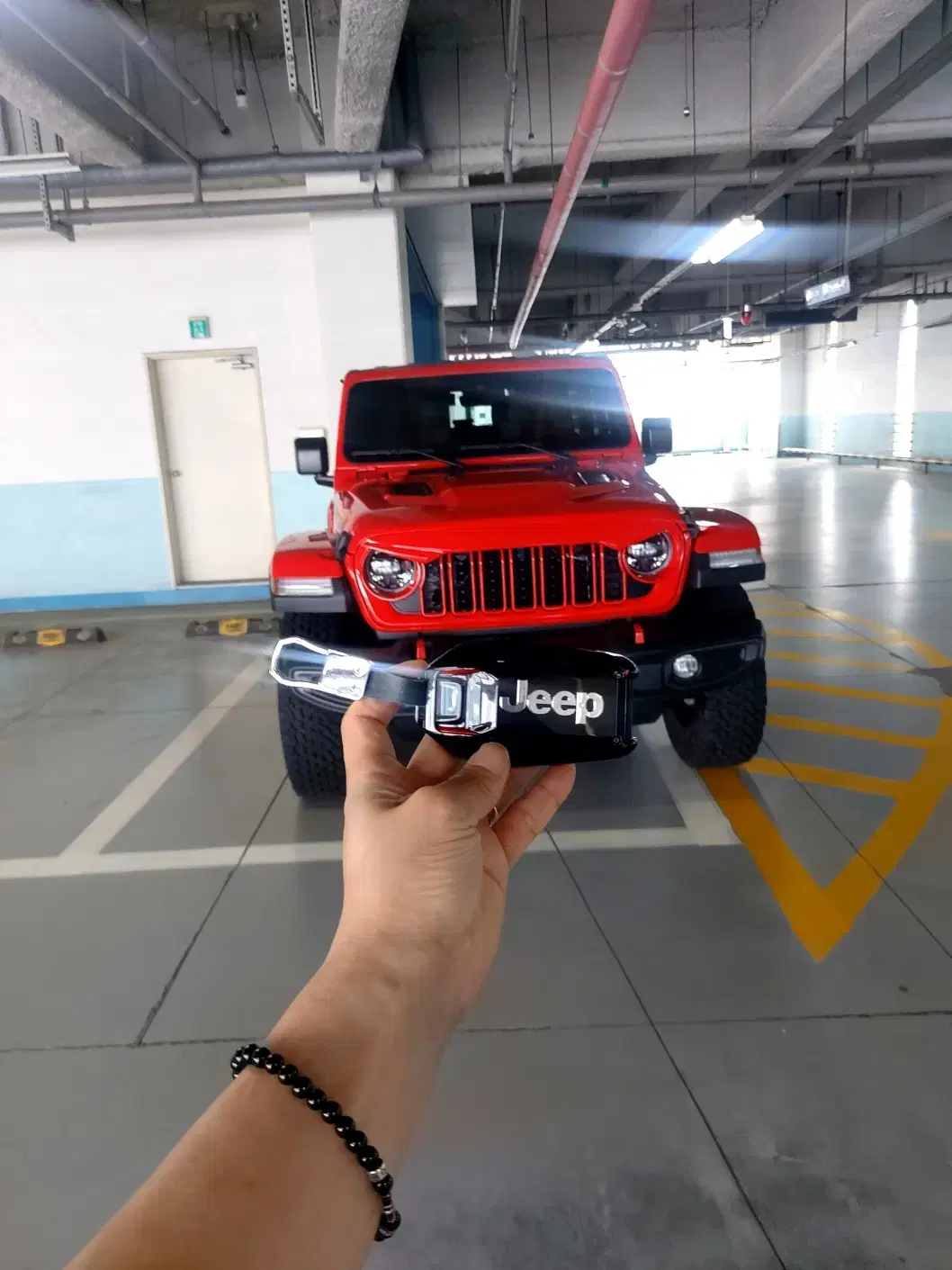 Jeep 루비콘 랭글러 레니게이드 체로키 자동차키 원격시동 디지털키 개조