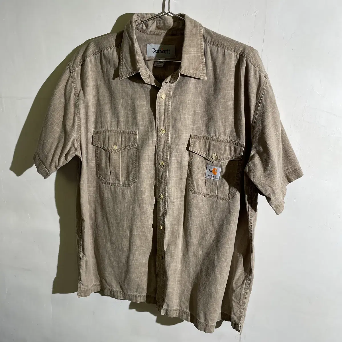 Calhart Remake Two-Pocket Short Sleeve Shirt L-XL