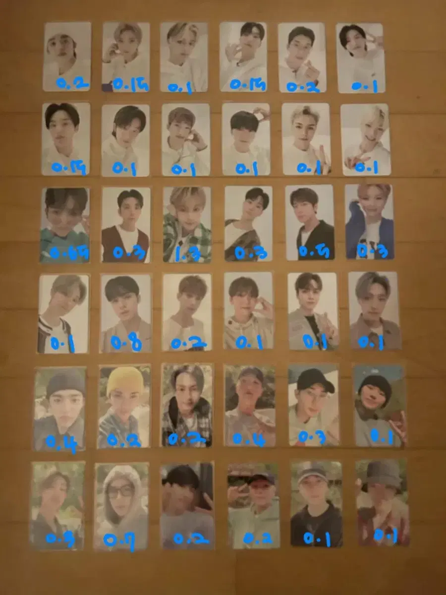 seventeen photocard wts 캐럿2기4기 인더숲메이킹 고잉잡지 더네임포토북 시그