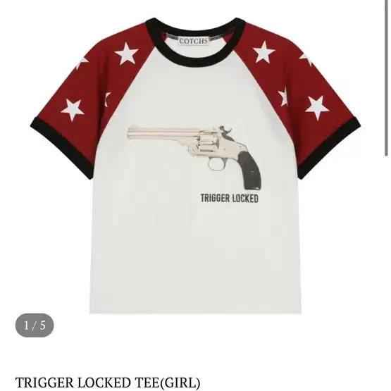 cotchs 카치스 TRIGGER LOCKED TEE(GIRL)