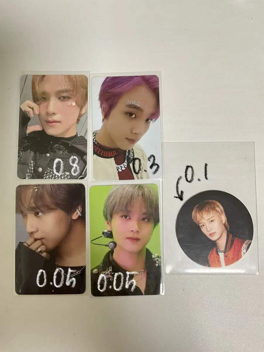 nct 127 photocard sells //haechan yuta johnny mark jaehyun taeil