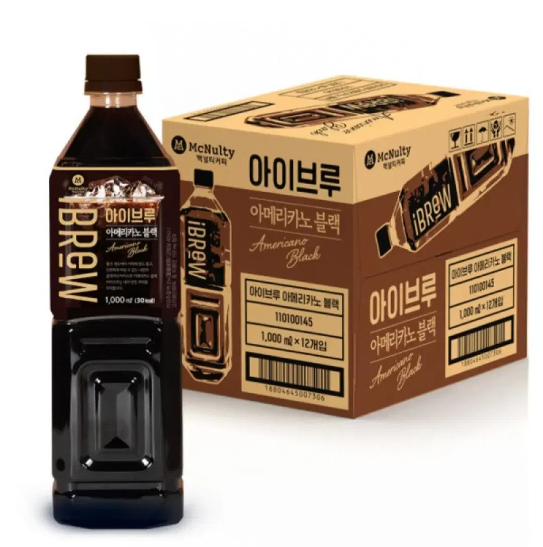 맥널티 아이브루 아메리카노블랙커피 1000MLX12개 11490원