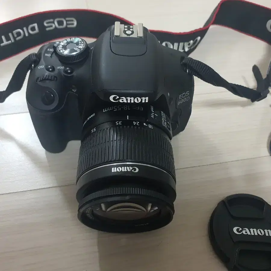 캐논 카메라 EOS 600D 18-55 IS2 렌즈 세트