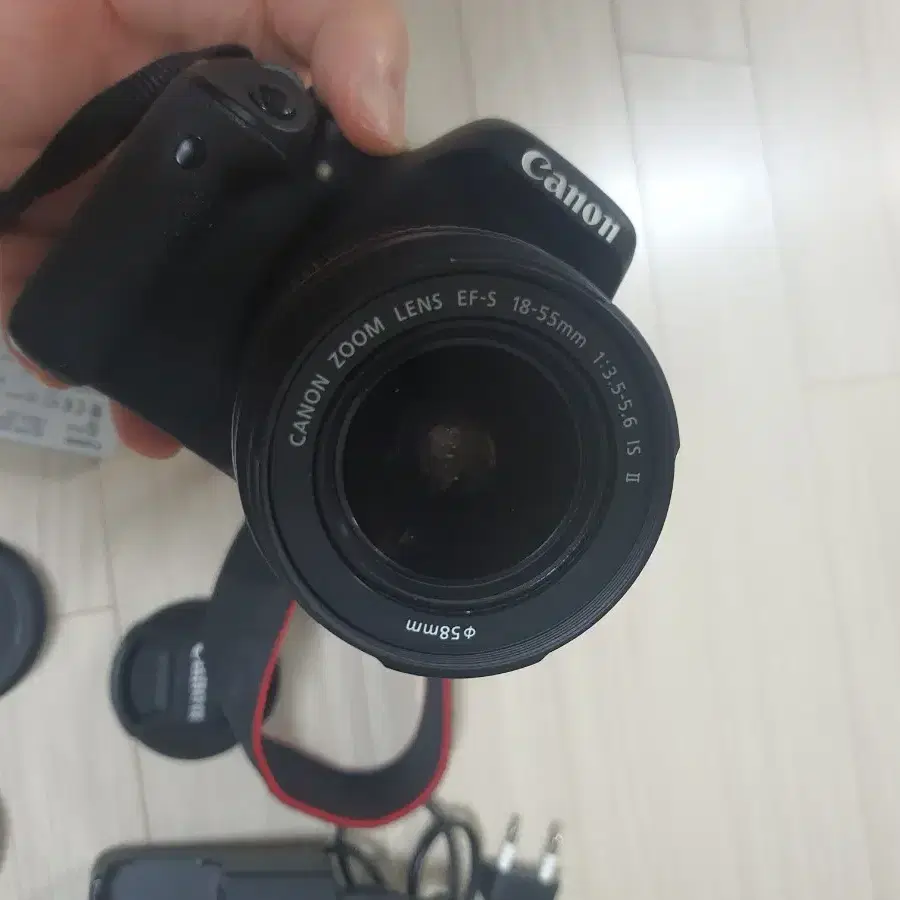 캐논 카메라 EOS 600D 18-55 IS2 렌즈 세트