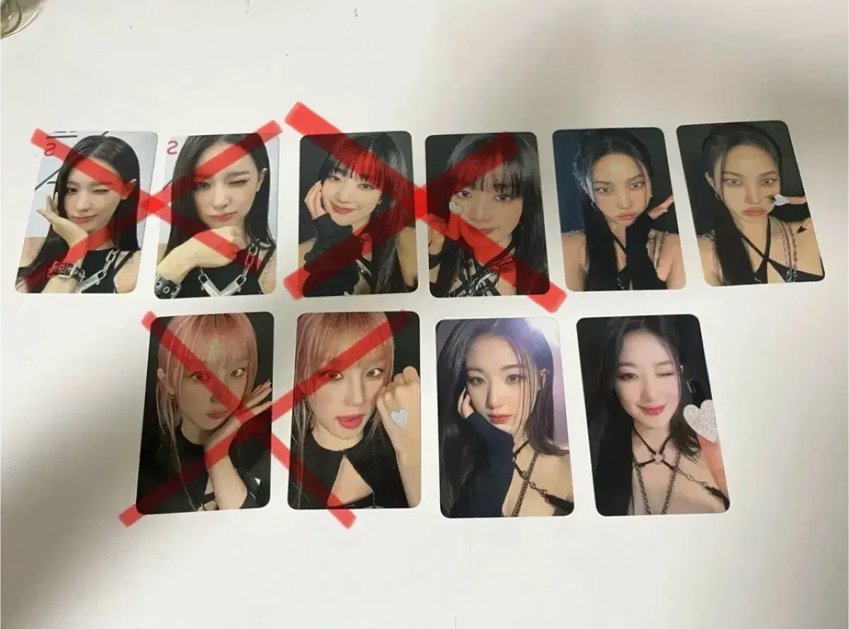 Idle concert photocard tickets miyeonminniesoyeonwuqi shuhua