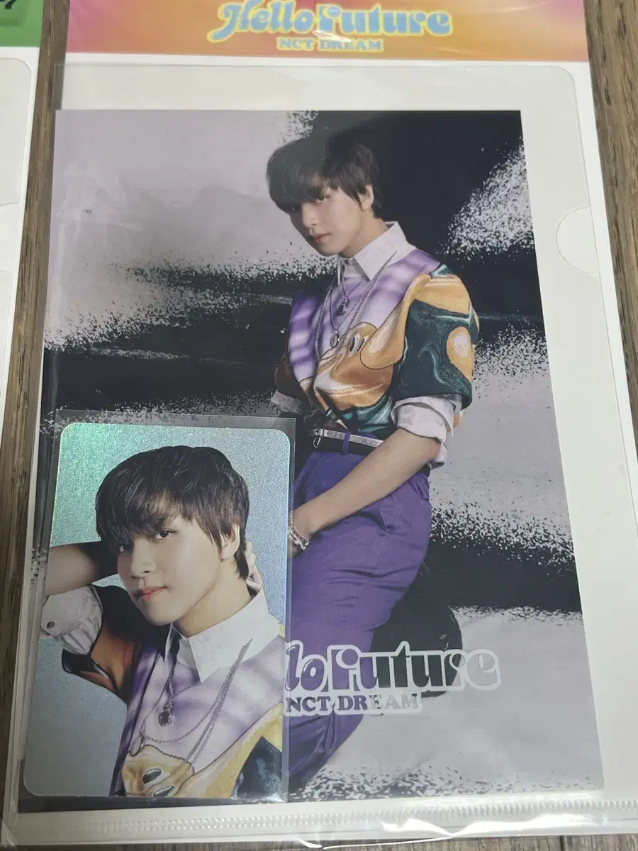 nct haechan hologram set