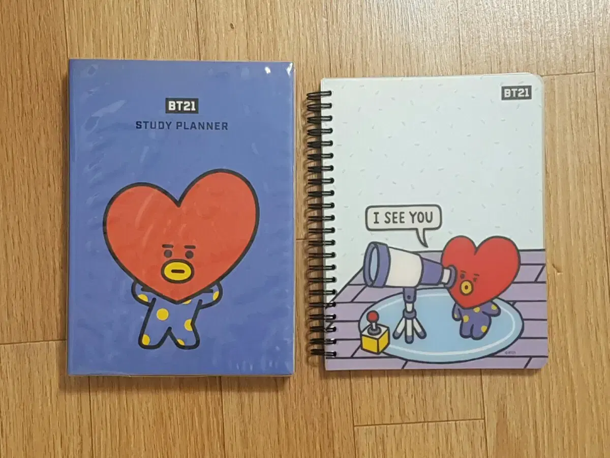 BT21 Study Planner Spring Notes bulk Tata bts BTS