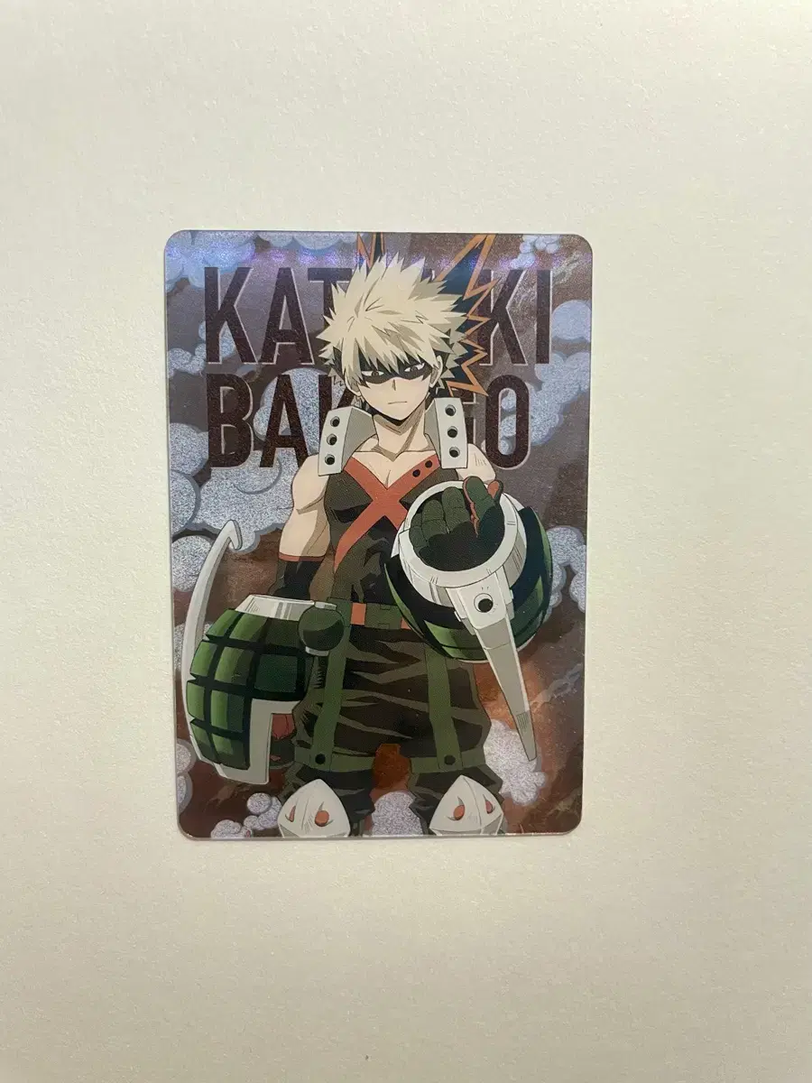 Hiroaka Bakugo Rare Card