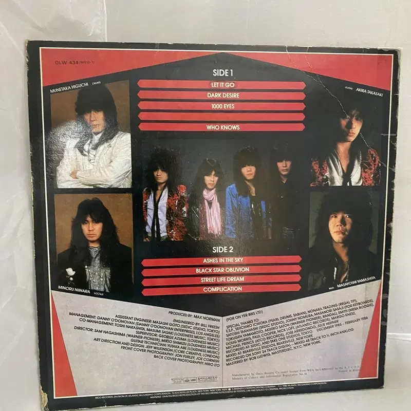 LOUDNESS LP / AA3964