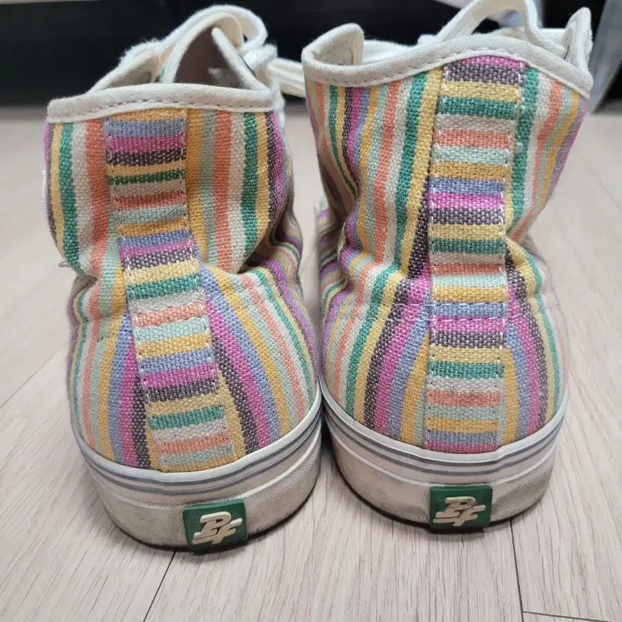 PF flyers 남자 레인보우 캔버스스니커 280(44) 하이