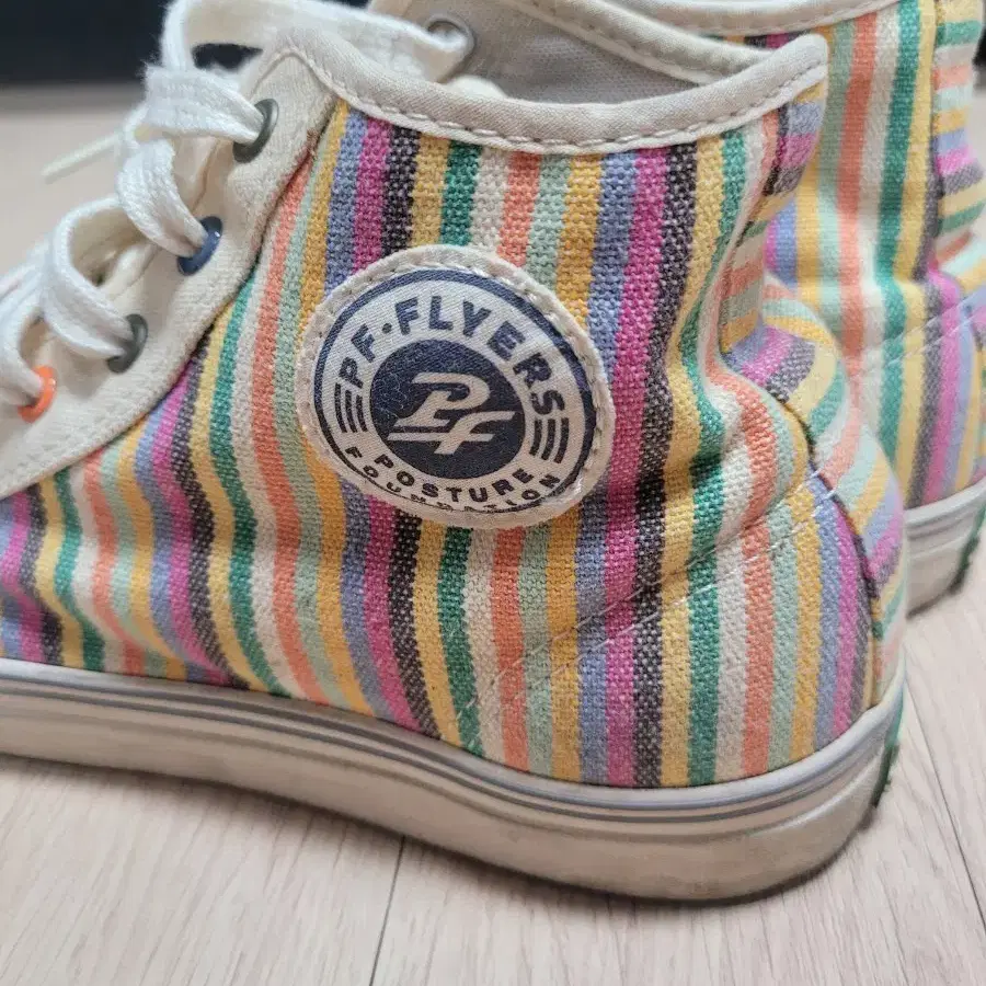 PF flyers 남자 레인보우 캔버스스니커 280(44) 하이