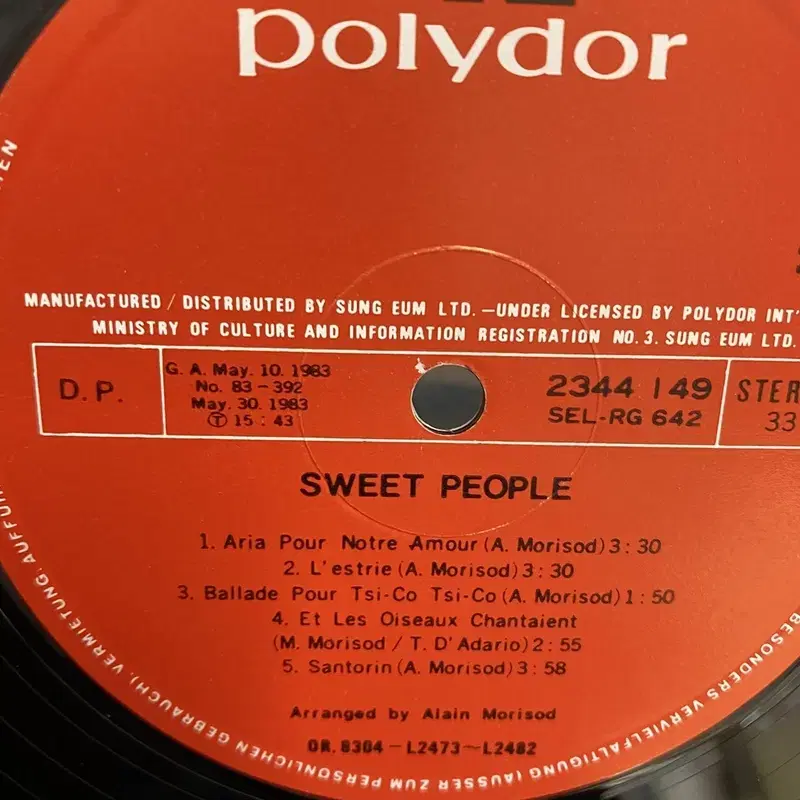 SWEET PEOPLE LP / AA4002