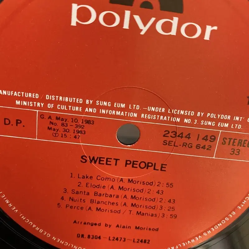 SWEET PEOPLE LP / AA4002