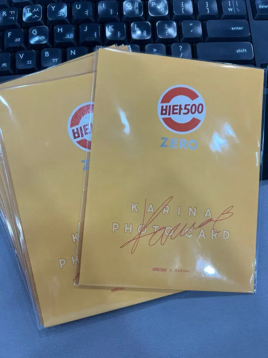 Vitaobag karina photocard (including unsealed sticker )