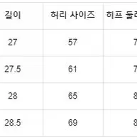 쉬인 청 반바지 숏팬츠 M