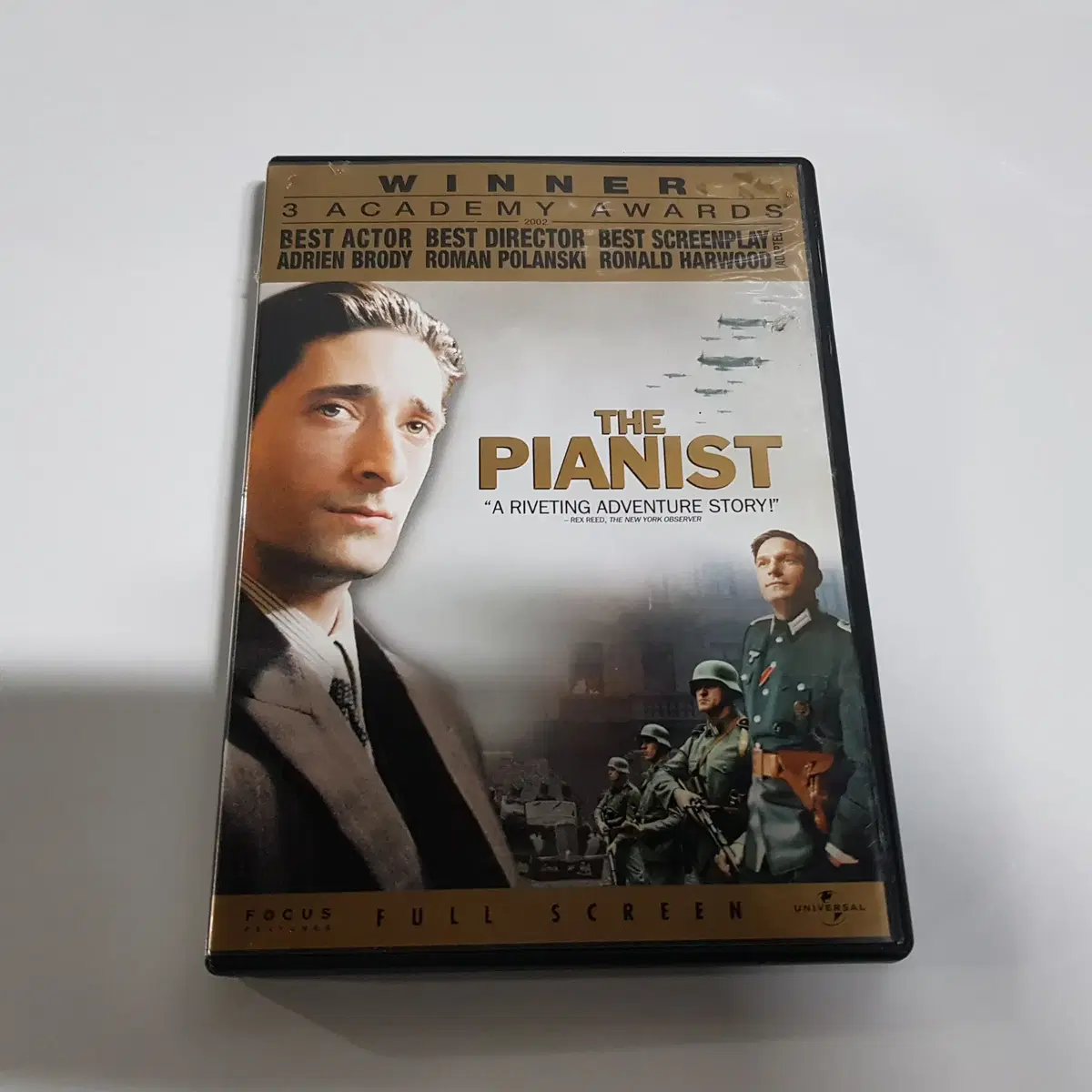 The Pianist 2003 Full Frame  DVD