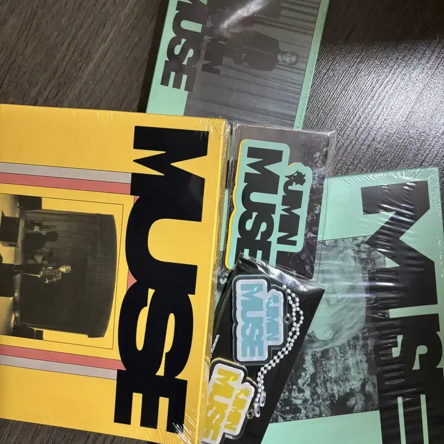 지민 뮤즈 앨범 미개봉 muse set + weverse album