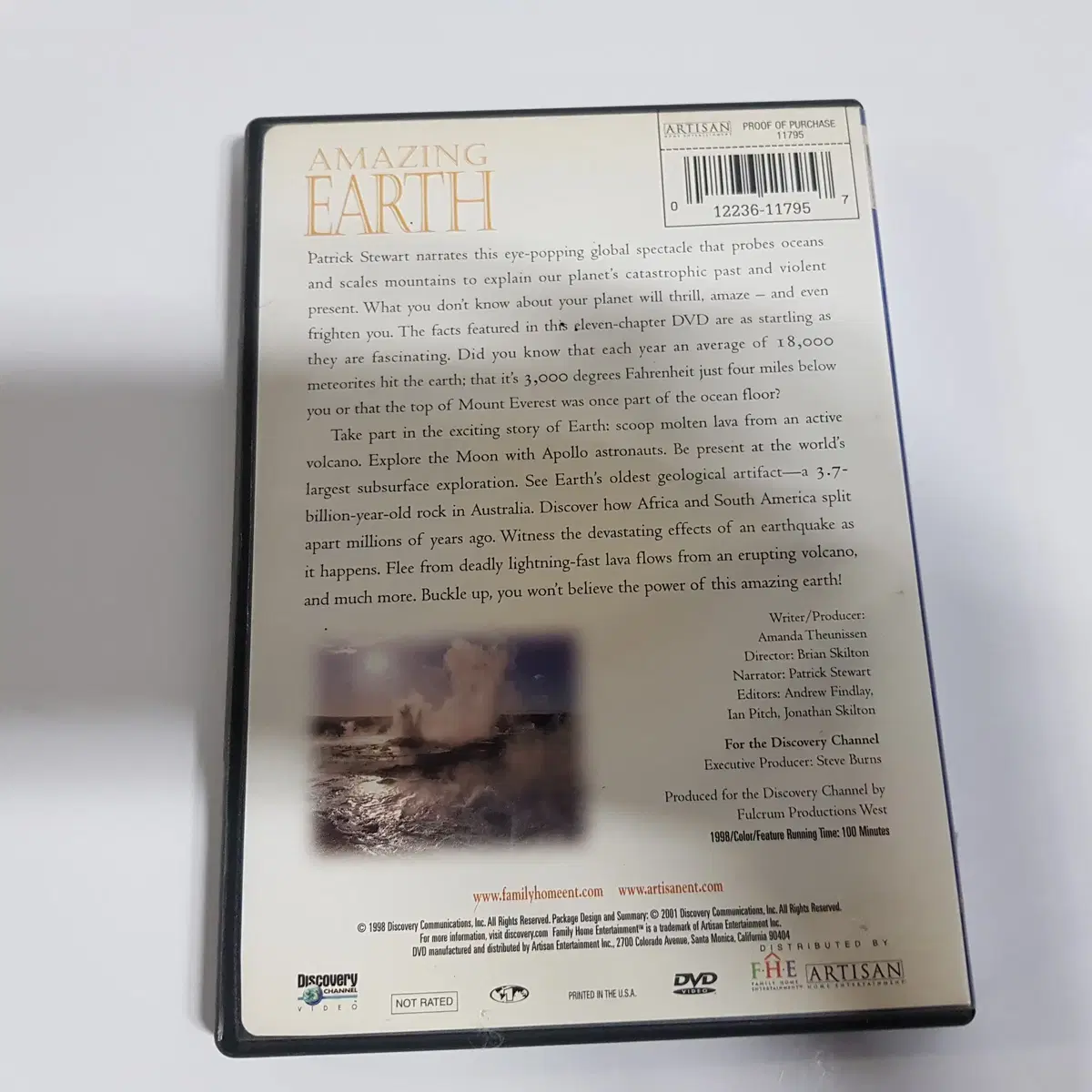 AMAZING EARTH DVD