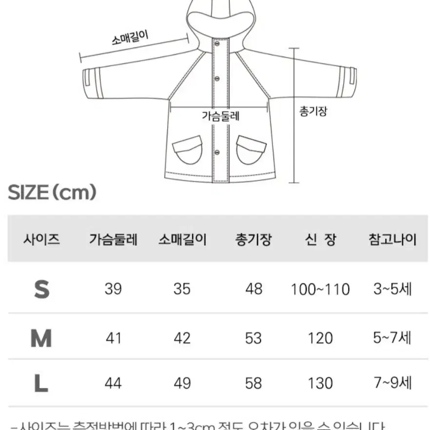 프린세스 비옷 새상품