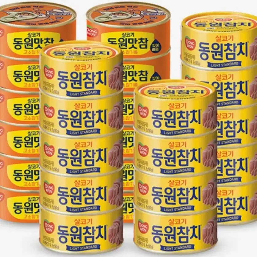 동원참치85GX14캔+동원맛참고소90GX12캔 25890원1캔1149원