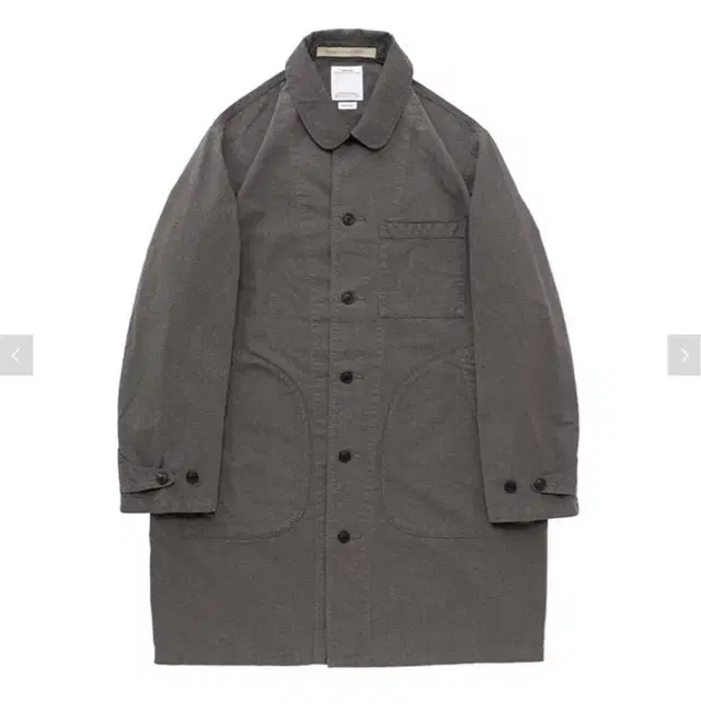 비즈빔 visvim POINTER COAT GRAY 3 치노코트 FIL