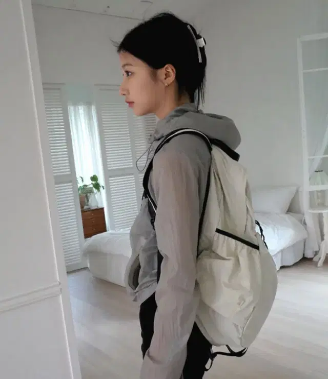 베이비랩 D-ring backpack 백팩 가방 지그재그 에이블리 무신사