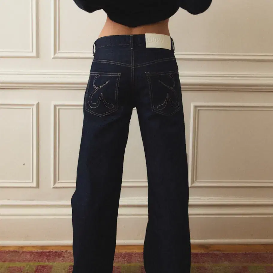 Glowny 901 low rise wide leg jeans