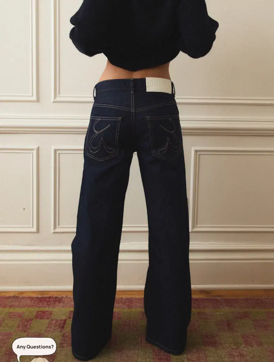 Glowny 901 low rise wide leg jeans