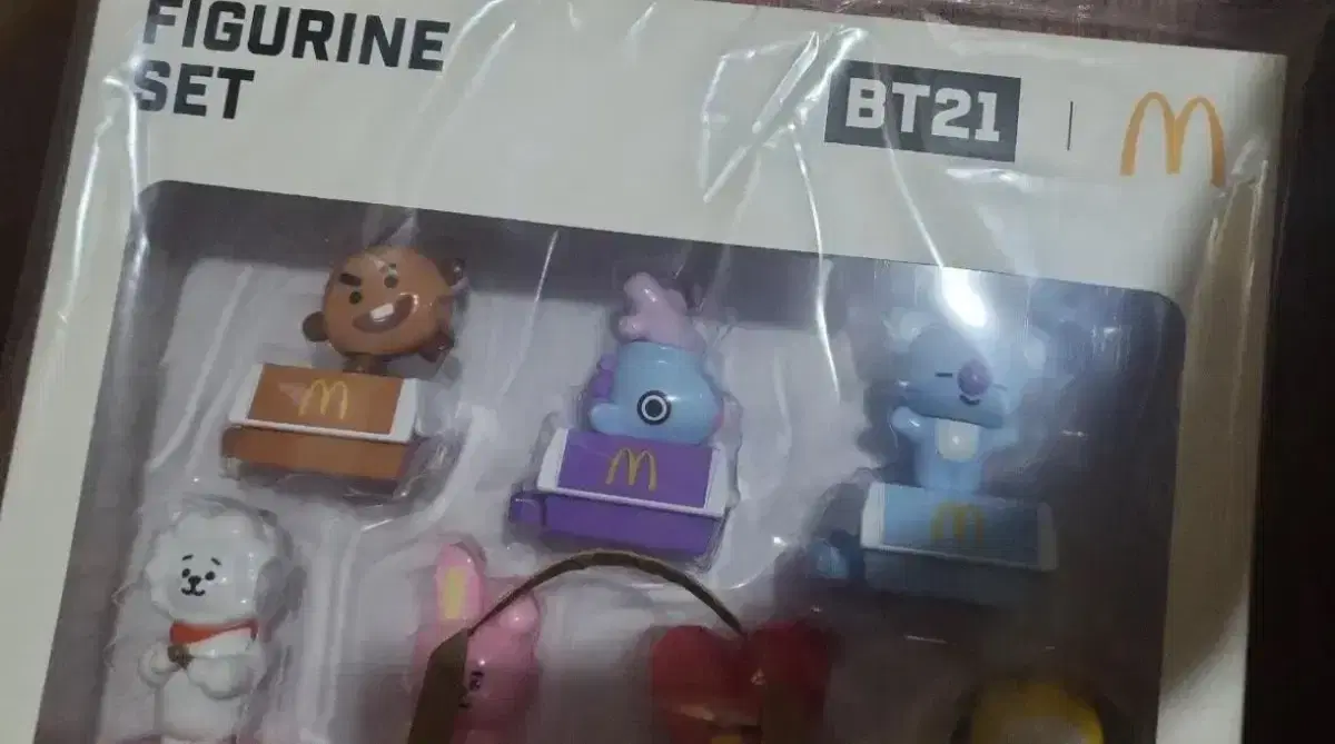 BT21 Figures McDonald's Collector bangtan BTS