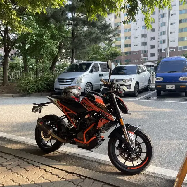 KTM 듀크125 19년식