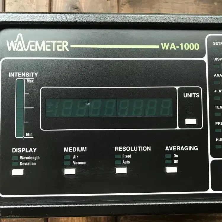 Burleigh  WA-1000 파장계/레이저파장계.