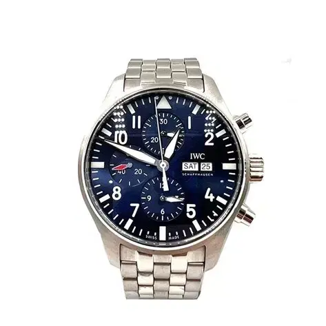 IWC 파일럿 크로노 어린왕자 에디션 청판스틸 43mm IW377717